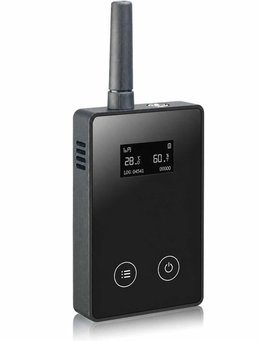 Pantalla LCD del data logger