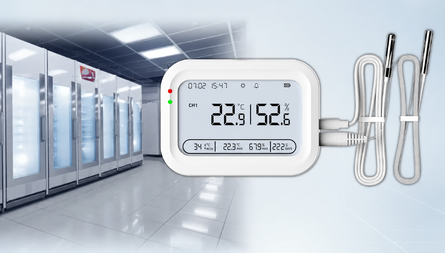 Data logger de temperatura WiFi con sonda PT100 y plataforma web