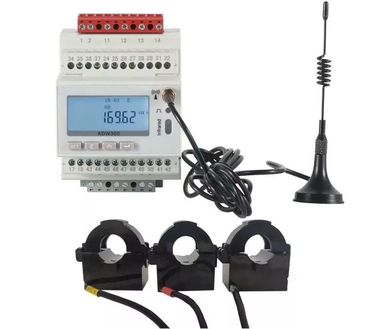 Sensor de corriente abrazable de núcleo partido