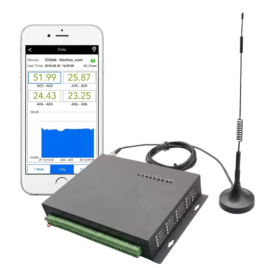 Sistema de monitoreo centralizado con gateway