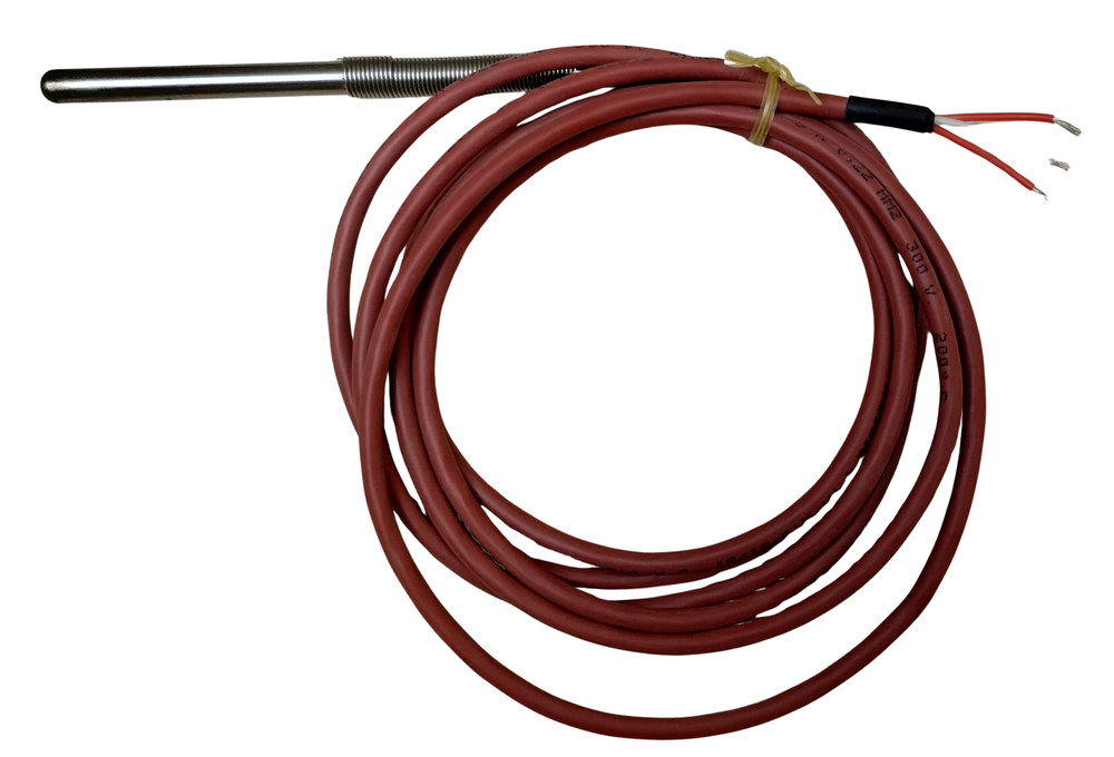 Sonda PT100 con cable de silicona